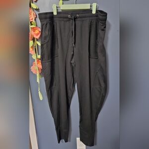Adore Me Mesh Pocket Knit Joggers Plus Size 1X